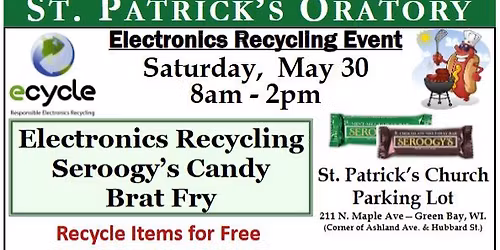 Electronics & Metal Recycling Event & Brat Sale