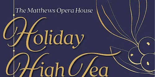 Holiday High Tea