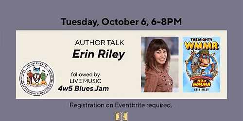 Author Talk with Erin Riley, Rock Radio Programmer for WWMR and KROQ