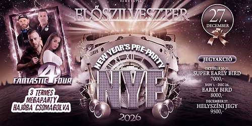 BACHATA .HU ft. DjRoy events \u2b50 EL\u0150SZILVESZTERI PARTY \u2b50 Eur\u00f3pa haj\u00f3 \u2b50 3 TEREM