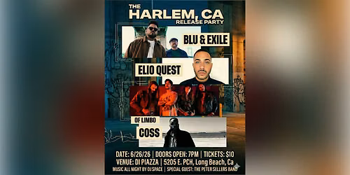 Blu and Exile, Elio Quest, Of Limbo, Coss, The Peter Sellers Band