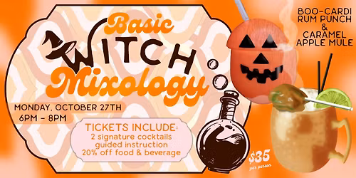 Basic Witch Mixology at JoJo's Pumpkin Patch Detroit!
