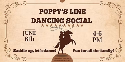 Poppy's Line Dancing Social