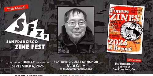 25th Annual SAN FRANCISCO ZINE FEST