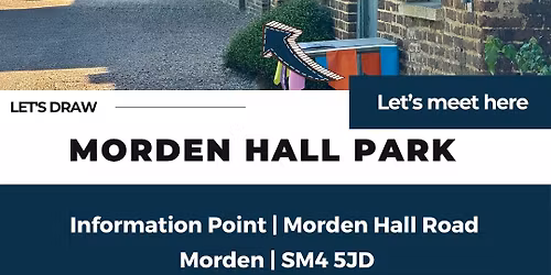 Let's draw Morden Hall Park
