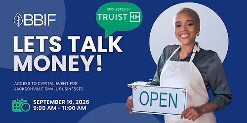 Let's Talk Money: Access, Resources, and Growth for Your Small Business