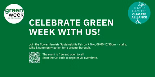 Green Week Celebration Event: Sustainability Fair