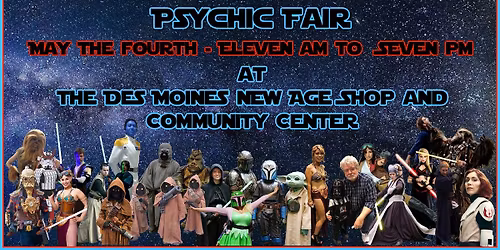 May the 4th Be With You Psychic Fair