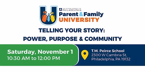 Telling Your Story: Power, Purpose & Community