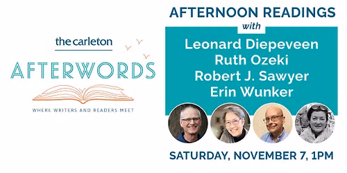 AfterWords Literary Festival presents Afternoon Readings