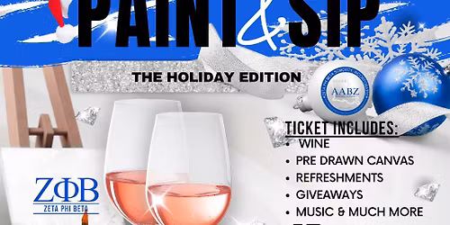 Zeta Phi Beta AABZ Chapter--Paint & Sip