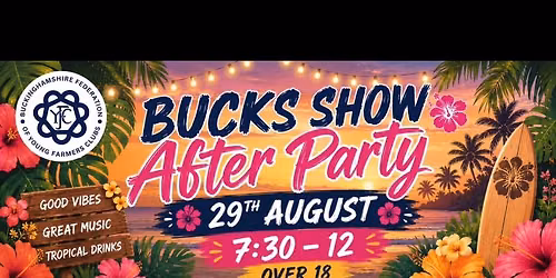 Bucks Show After Party 2026 