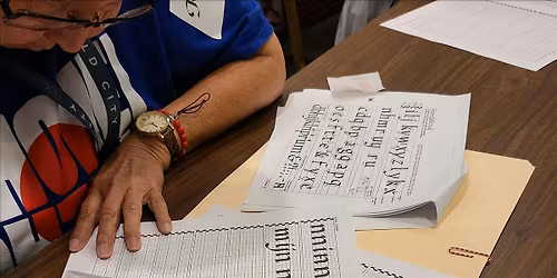 Foundational Calligraphy for Beginners - Sun, Aug 16, 2026