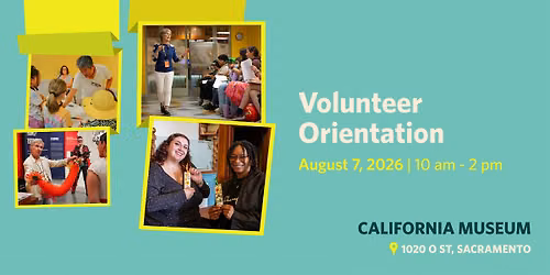 California Museum Volunteer Orientation