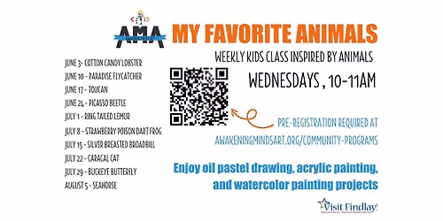 My Favorite Animals - 2026 kids class