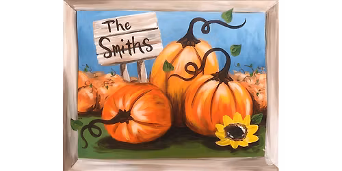 Day at the Pumpkin Patch - Paint and Sip in Houston | Classpop!™