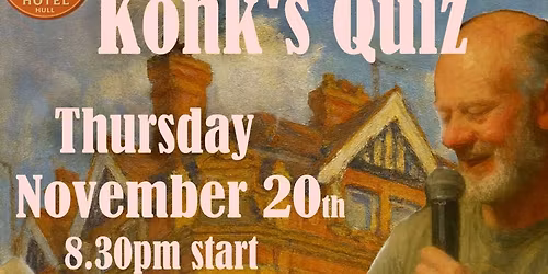 The Alexandra presents Konk\u2019s Pub Quiz