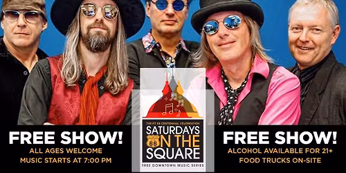 Saturdays on the Square with Southern Accents- Tom Petty Tribute. FREE EVENT!