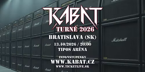 Bratislava - Kab\u00e1t Turn\u00e9 2026
