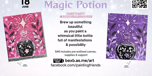 Magic Potion Paint Party
