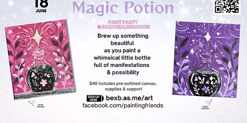 Magic Potion Paint Party