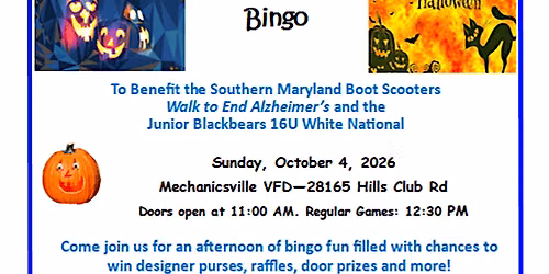 Halloween Designer Purse Bingo