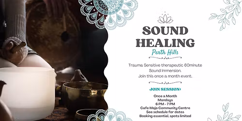 Sound Healing Immersion in Perth Hills