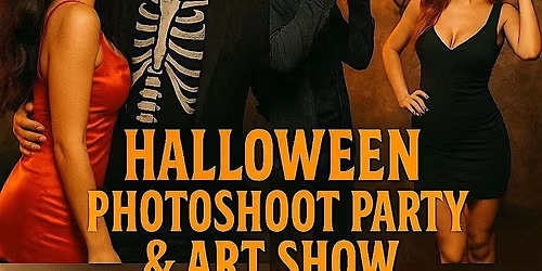 Halloween Party Photoshoot & Art Show -Candle Making & Sip & Paint Workshop