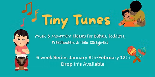Tiny Tunes Music & Movement Series for Babies, Toddlers, Preschoolers