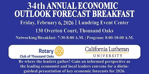 34th Annual Economic Outlook Forecast Breakfast