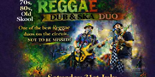 Keval Reggae Duo Debut at The Sussex Arms!