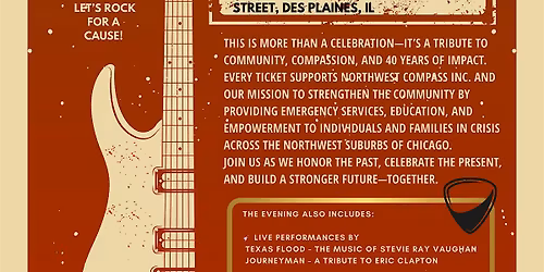 Rock & Roll Blues \u2013 Northwest Compass Inc.\u2019s 40th Anniversary Gala