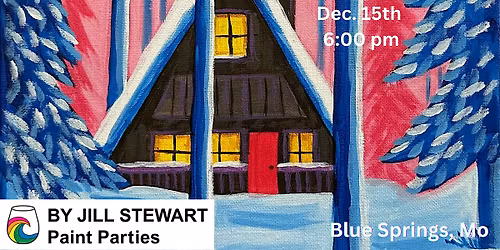Winter Cottage Paint Party