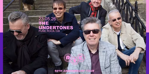 THE UNDERTONES + ASPHALT - 1 AN DU ROOSEVELT SPORTS CLUB
