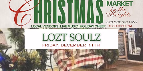 Christmas Market : Lozt Soulz @Calverts