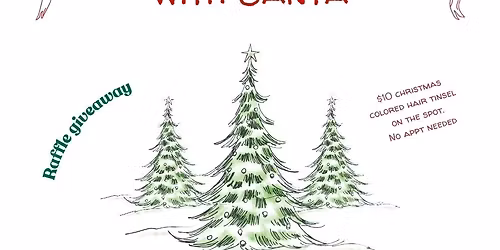 free pictures with santa, goodies and self care raffle giveaway!