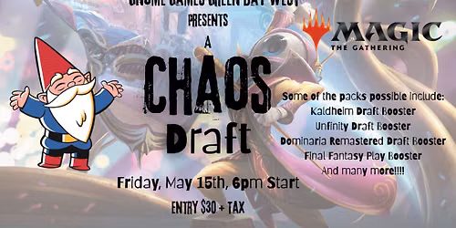 Friday Night Magic: Chaos Draft at Gnome Games Green Bay West