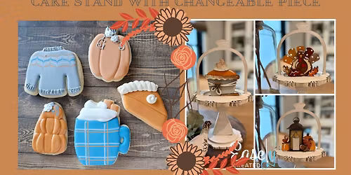 Royal Icing Cookie Class & DIY Wooden Sign Workshop at Easely Created (OPEN TO AGES 10-Adult)