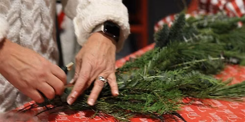 Easy Evergreen Wreath making workshop