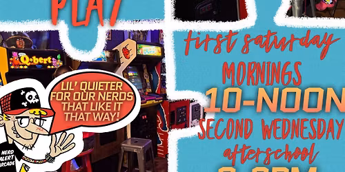 Sensory Friendly Play in the Arcade! 