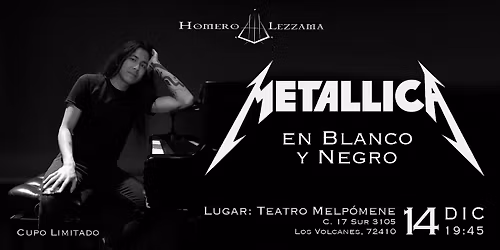 PUE: METALLICA en "Blanco y Negro"