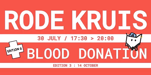 Rode kruis - blood donation - 30\/07