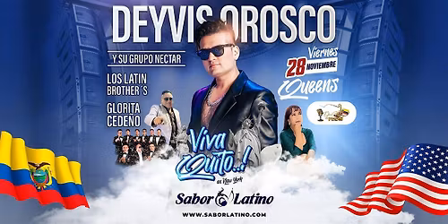 DEYVIS OROSCO, GLORITA CEDEN\u0303O & LOS LATINS BROTHER