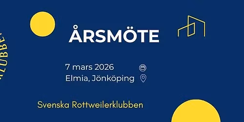 \u00c5rsm\u00f6te 2026 \u2013 Svenska Rottweilerklubben