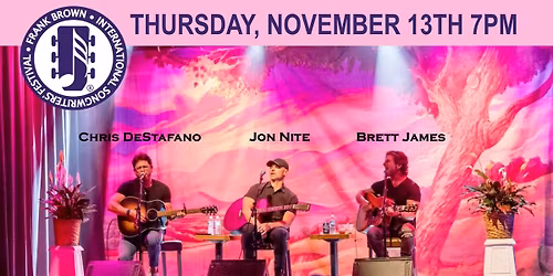 Special Event of Award-Winning Hit Songwriters on Flora-Bama's Tent Stage ONE NIGHT ONLY