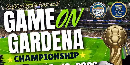 Game on Gardena Championship