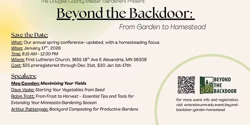 Beyond the Backdoor: From Garden to Homestead