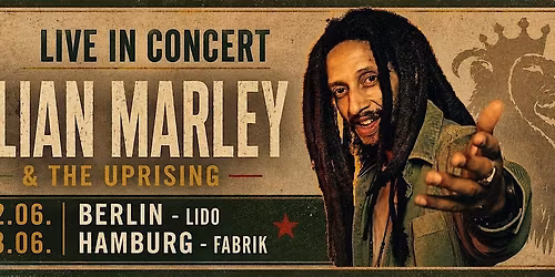 Julian Marley & The Uprising  in Hamburg