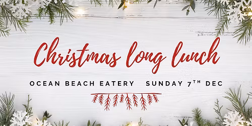 OBE Christmas long lunch