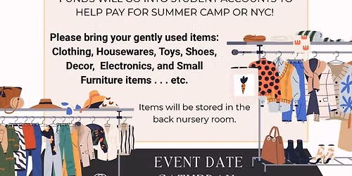YARD SALE FUNDRAISER